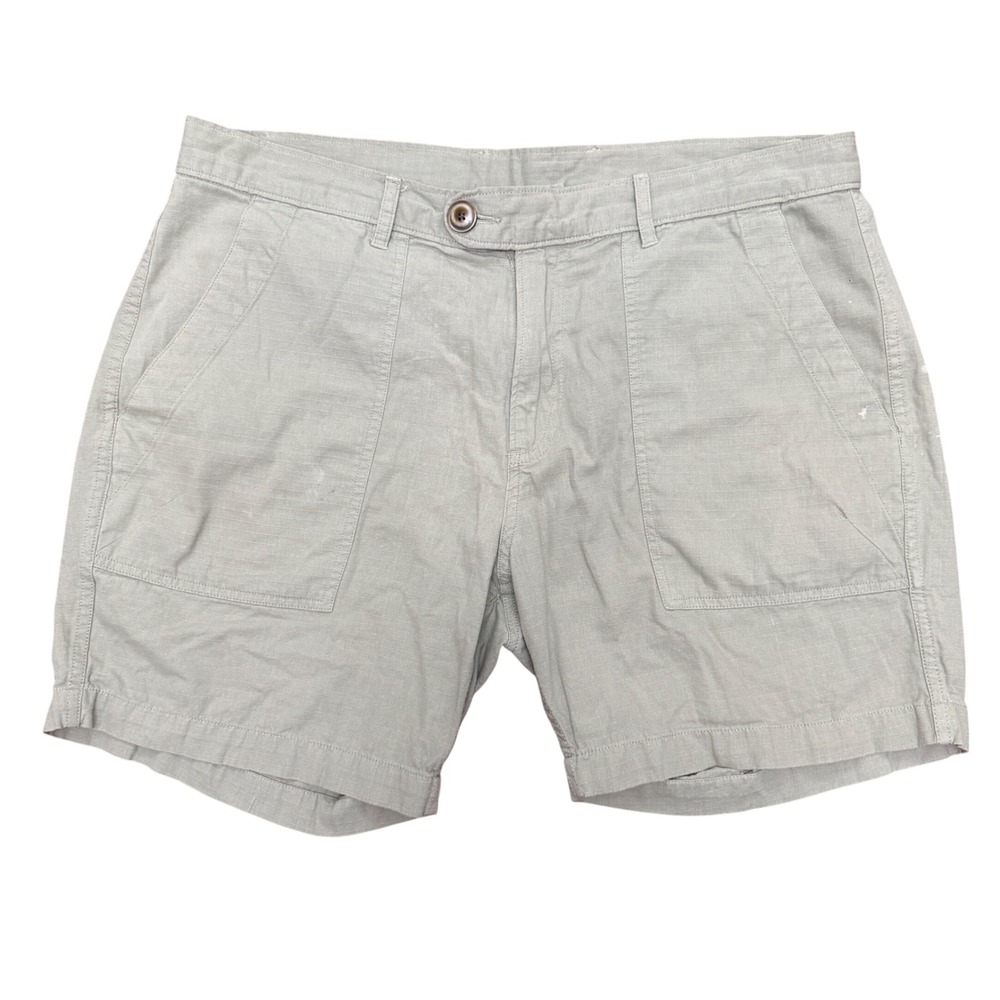 Corridor Ripstop Utility Shorts Mens 32 Olive Green Cotton Cargo Patch Pockets
